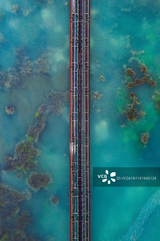 德国矿区废弃铁路图片素材