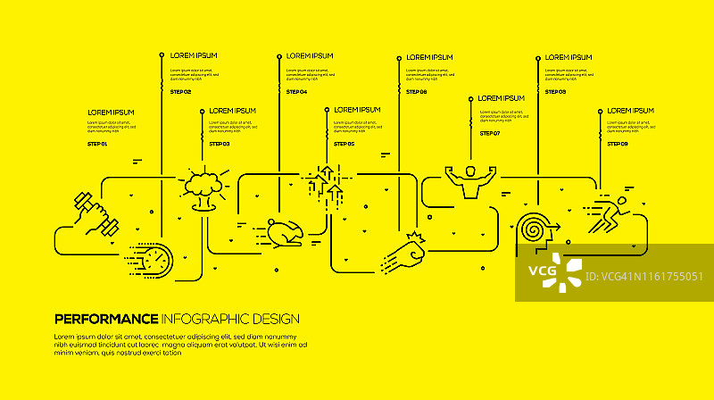 性能信息图设计图片素材