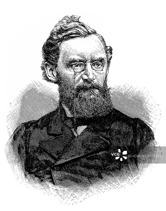 卡尔·克里斯蒂安·舒尔茨：德国革命家、美国政治家图片素材