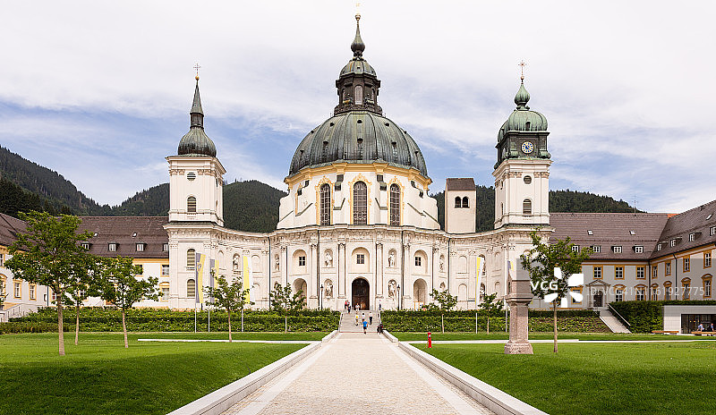 埃塔尔修道院，德国埃塔尔图片素材