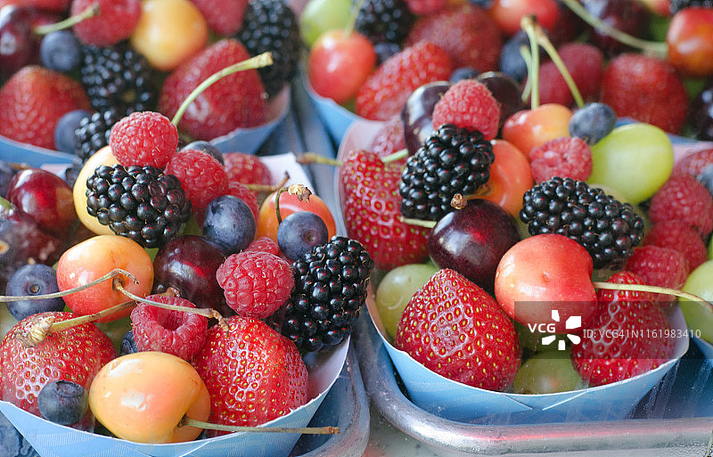 美味水果碗图片素材