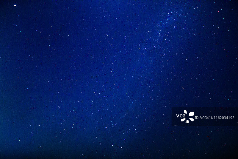 从乌拉圭蒙得维的亚海岸线看到的银河图片素材