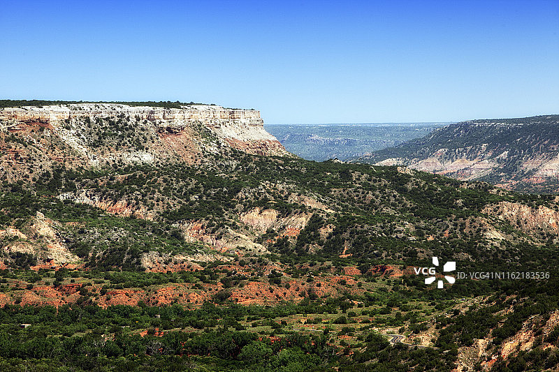 这是德克萨斯州的帕洛杜罗峡谷图片素材