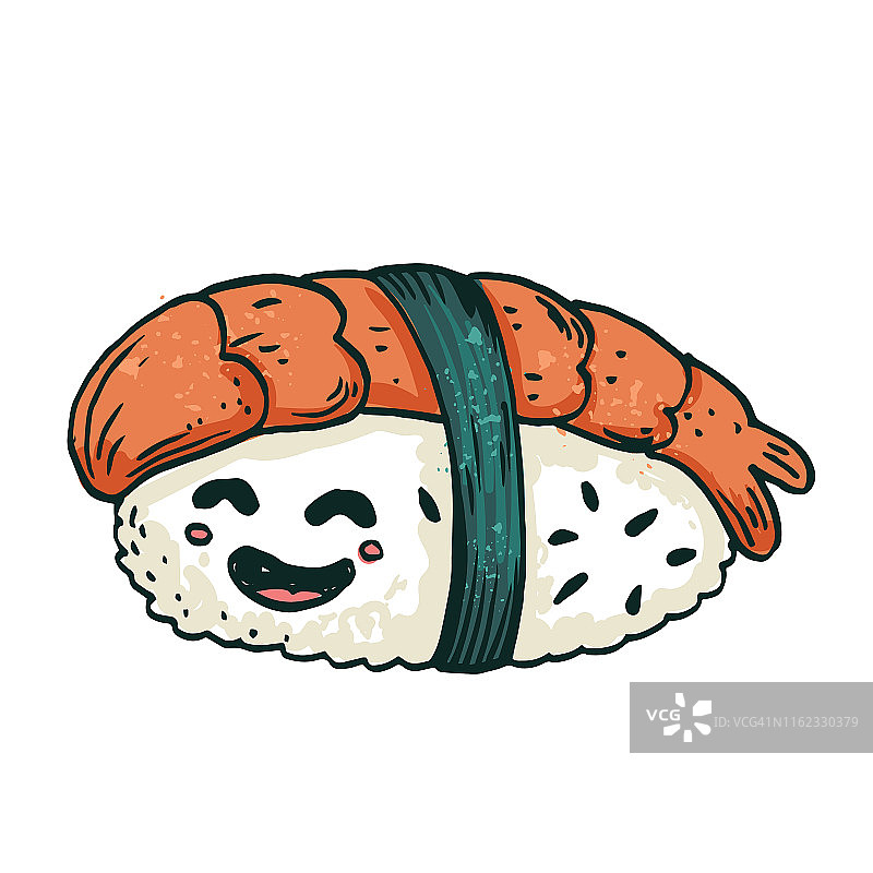 可爱寿司卡通人物图片素材