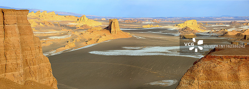 卢特沙漠的卡鲁特地区，地球上最热的地方，伊朗图片素材