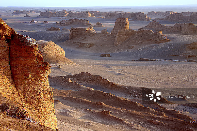 卢特沙漠的卡鲁特地区，地球上最热的地方，伊朗图片素材