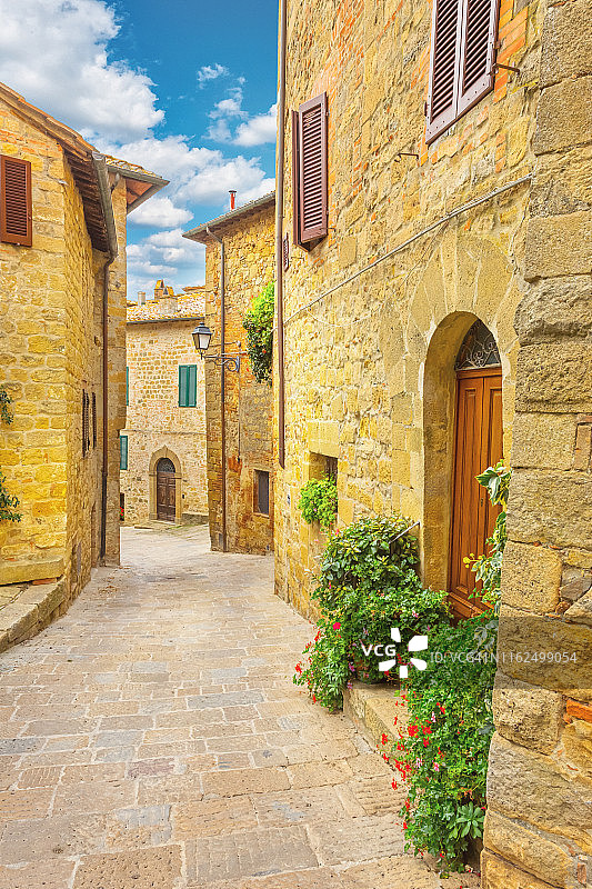 意大利古镇图片素材