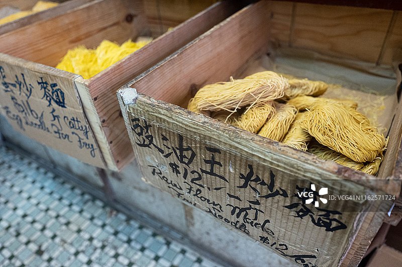 传统虾籽面图片素材