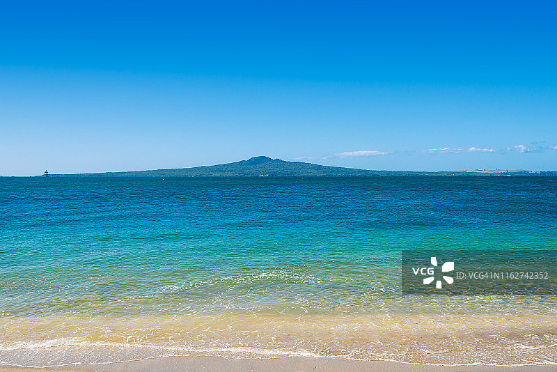 新西兰奥克兰使命湾海景图片素材