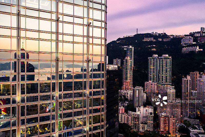 香港的夜景图片素材