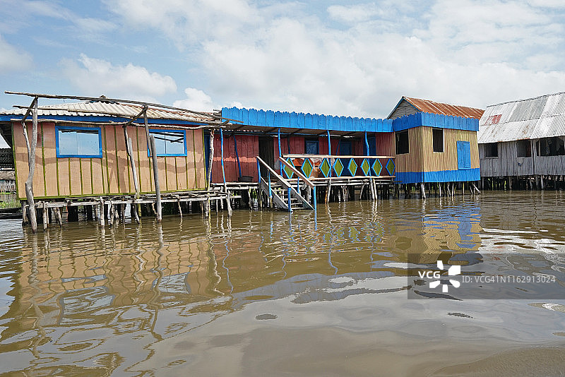 水上生活图片素材