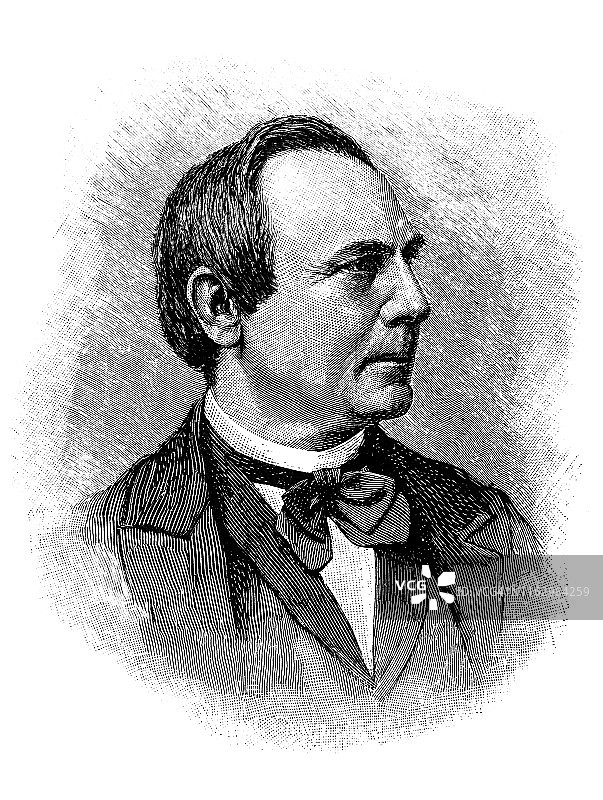 约瑟夫·休伯特·莱因肯斯（1821-1896）：第一位德国老天主教主教图片素材