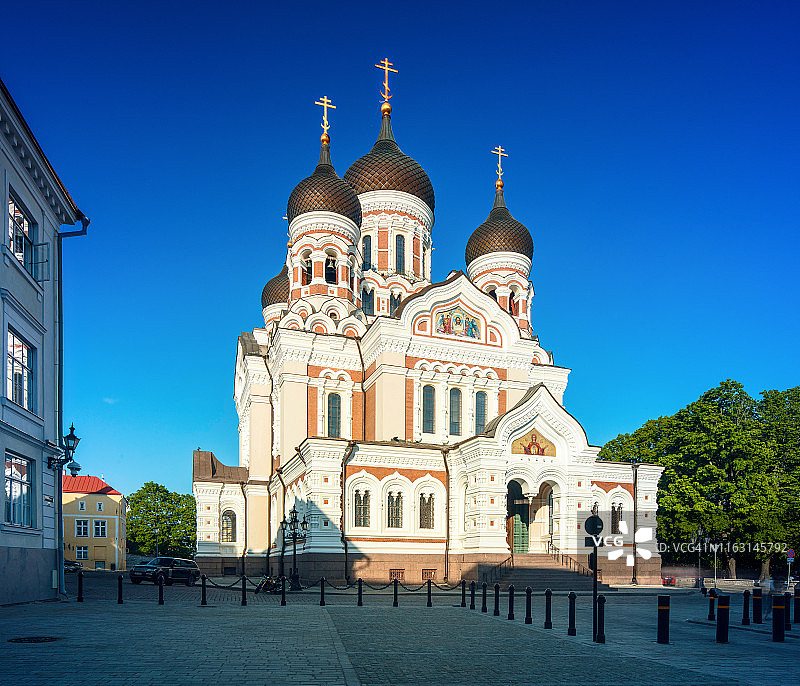 塔林亚历山大·涅夫斯基主教座堂图片素材
