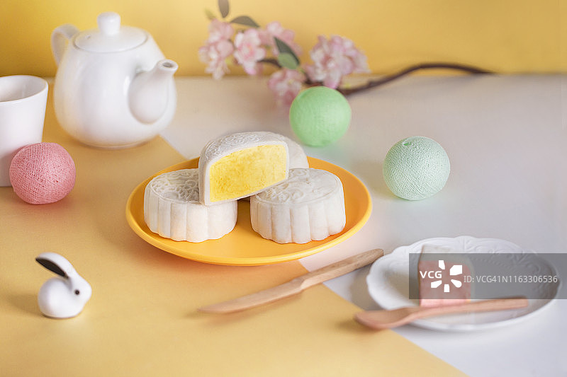 冰皮月饼图片素材