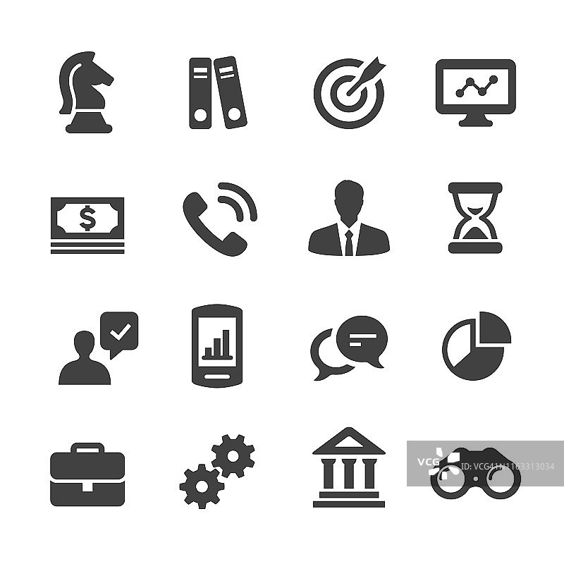 商业矢量图标集 - Acme 系列图片素材