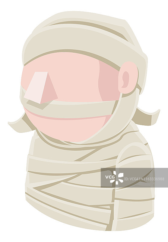 木乃伊人头像图标图片素材