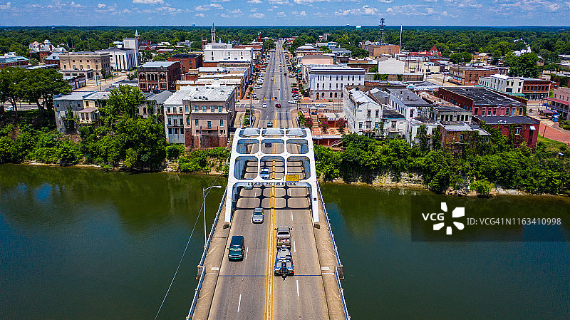 埃德蒙·佩特斯大桥（朝北看）图片素材