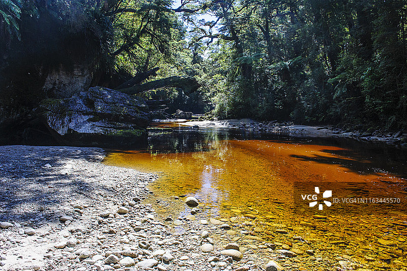 新西兰南岛奥帕拉拉盆地莫瑞亚拱门图片素材