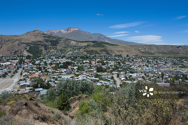 阿根廷丘布特埃斯克尔全景图片素材