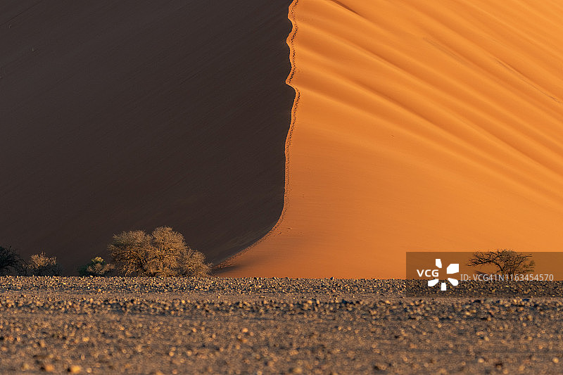 纳米比亚沙漠和沙丘景观图片素材