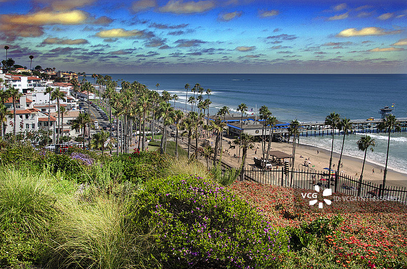 圣克莱门特码头图片素材