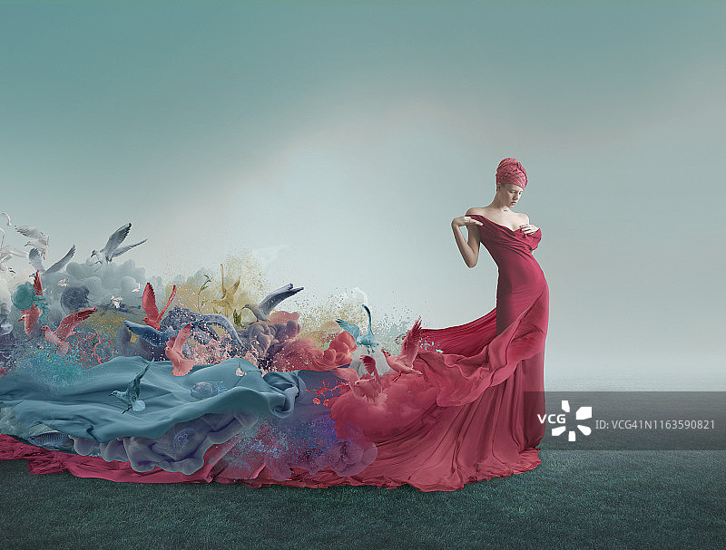 缪斯与女性气质图片素材