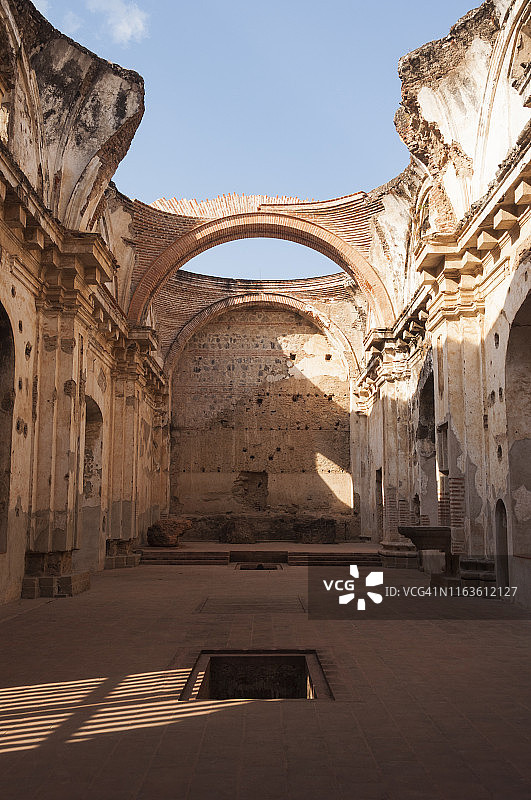 圣克拉拉教堂和修道院遗址图片素材