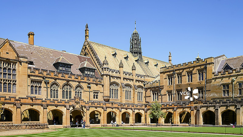 澳大利亚悉尼大学建筑图片素材