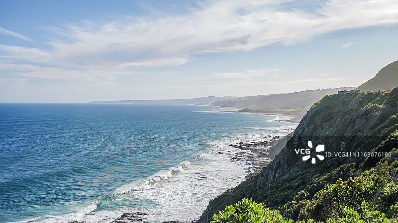 澳大利亚海边悬崖风光图片素材