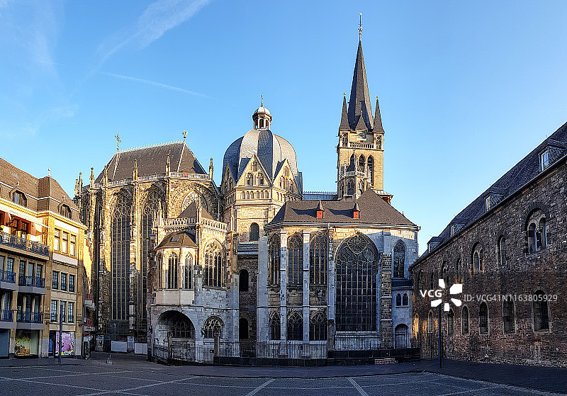 德国亚琛大教堂（联合国教科文组织世界遗产）图片素材