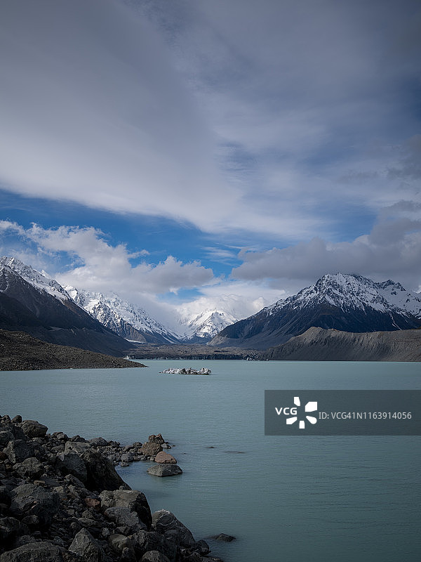 库克山塔斯曼山谷图片素材