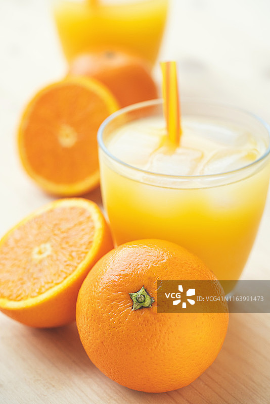 橙汁图片素材