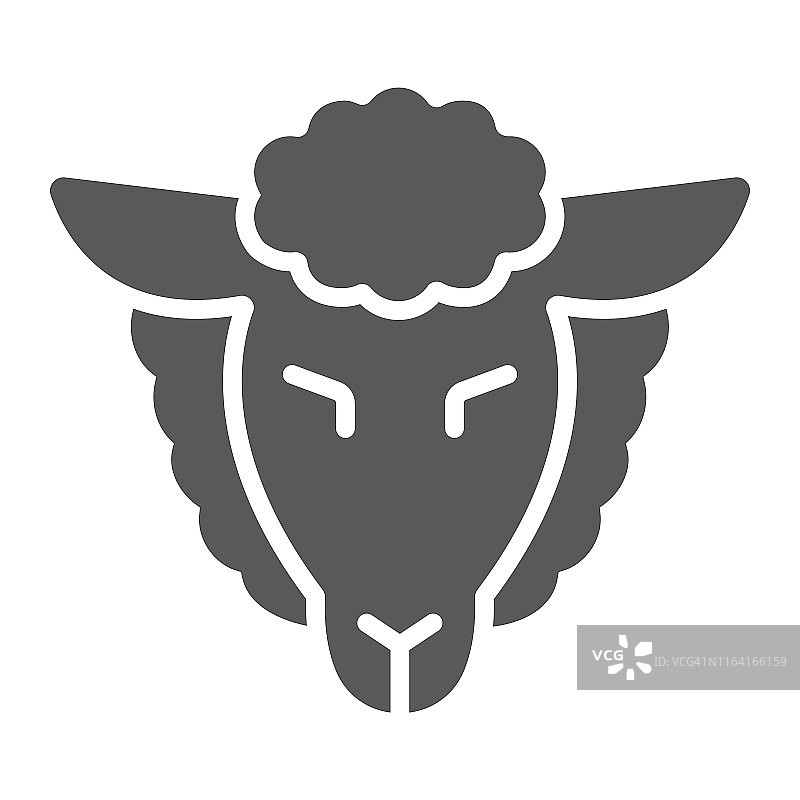 神羔羊标志符号图片素材