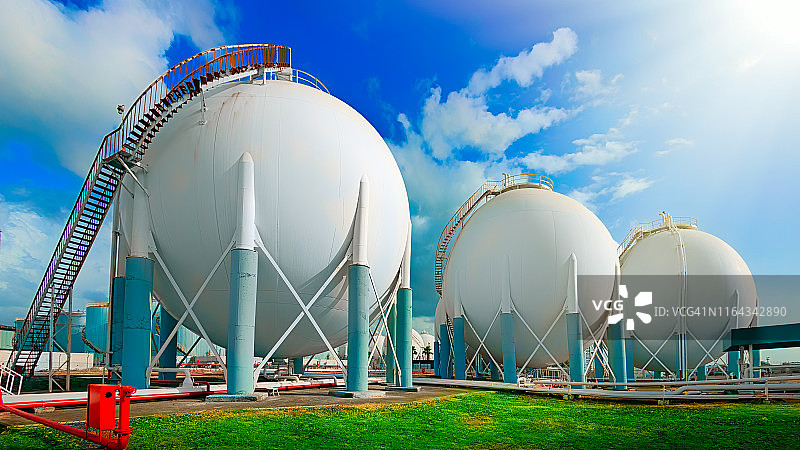 石化储罐图片素材