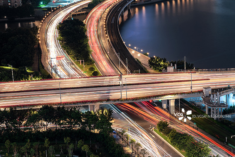 广州城市道路图片素材