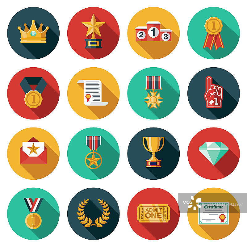 奖项图标合集图片素材