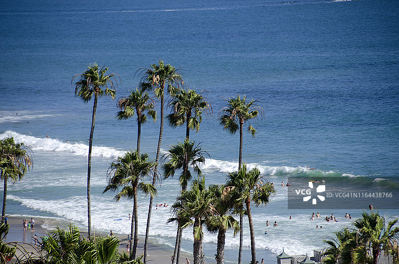圣克莱门特海滩图片素材