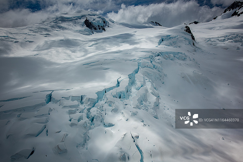 塔斯曼冰川图片素材