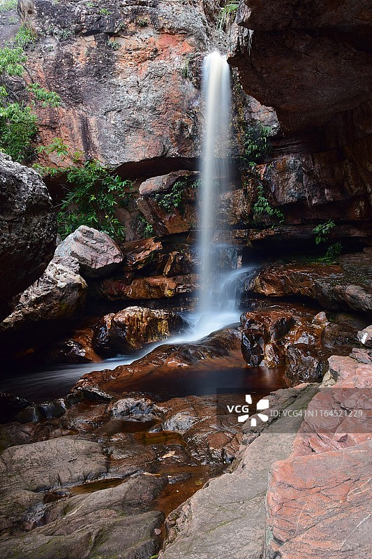 迪亚曼蒂纳高原的瀑布图片素材