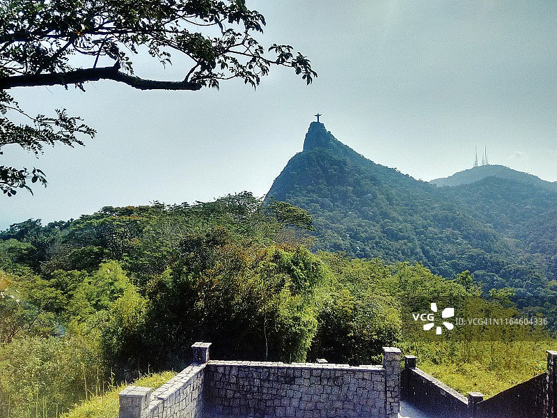 巴西里约热内卢基督像景观图片素材