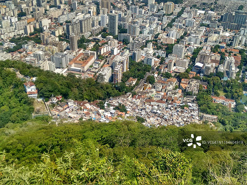 巴西里约热内卢的马尔塔贫民窟图片素材