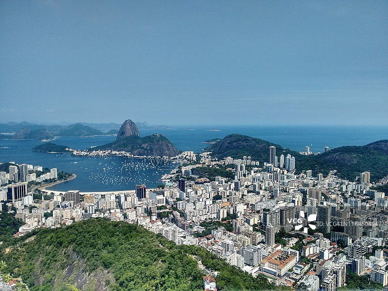 巴西里约热内卢的甜面包山图片素材