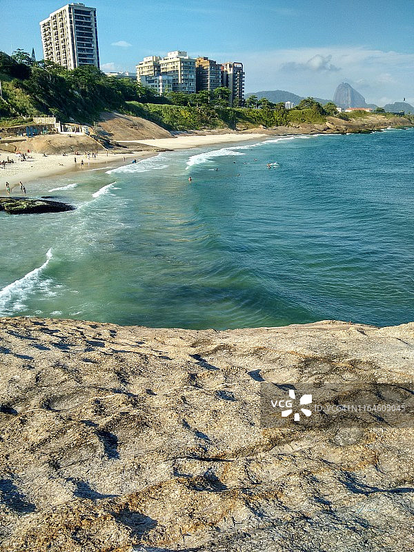 巴西里约热内卢阿尔波阿多海滩图片素材