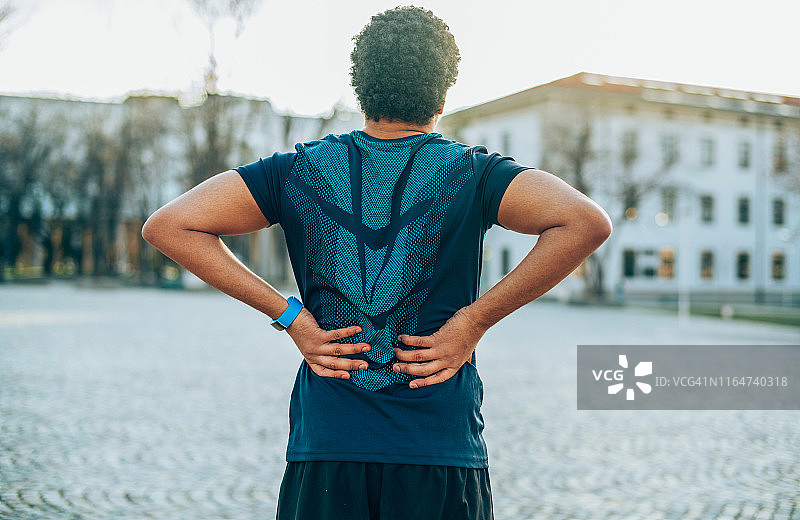 背痛运动损伤图片素材