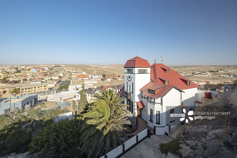 戈尔克楼：纳米比亚吕德里茨的19世纪豪宅图片素材