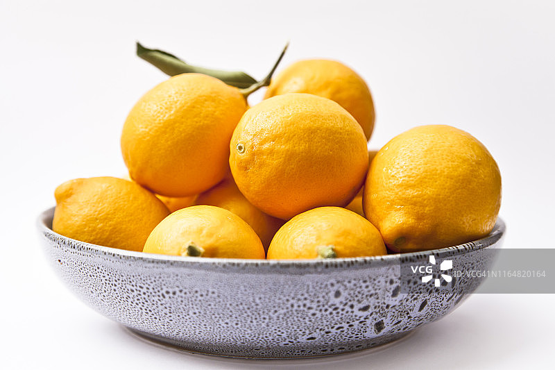 一碗柠檬图片素材