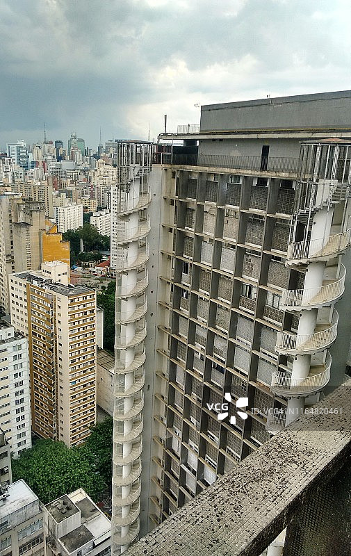 巴西圣保罗科潘大厦景观图片素材