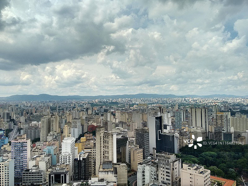 巴西圣保罗天际线图片素材