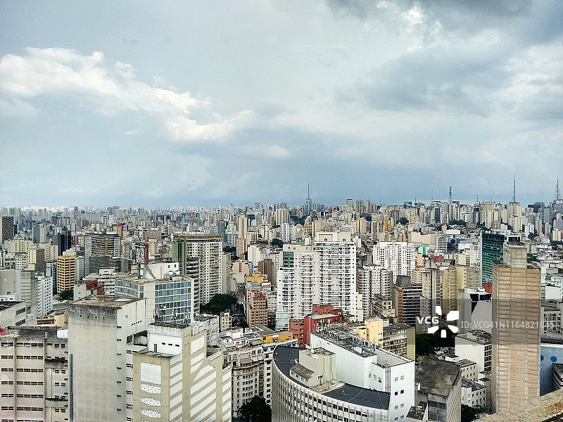 巴西圣保罗天际线图片素材