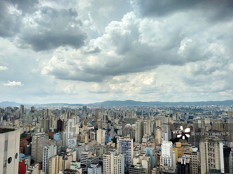 巴西圣保罗天际线图片素材